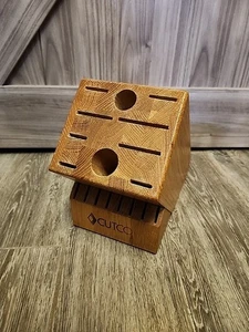 Cutco 1748 Soporte para Bloque de Cuchillos Madera 18 Ranuras Encimera Organizador de Almacenamiento Hecho en EE. UU. - Imagen 1 de 7