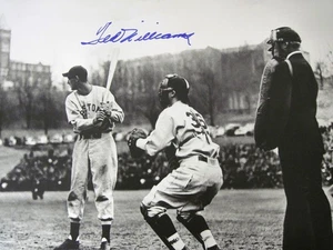 1939 TED WILLIAMS ROOKIE YEAR 8 1/2 X 11 GLOSSY SIGNED PHOTO REPRINT - Picture 1 of 1