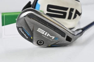 Taylormade SIM2 #4 Hybrid / 22 Degree / Regular Flex Fujikura Ventus Blue 6 - Picture 1 of 9