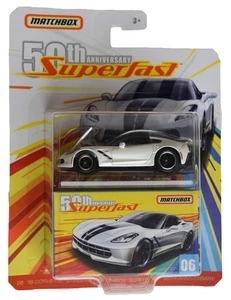 2018 Matchbox 50th Anniversary Superfast '16 Corvette Stingray 06 - Picture 1 of 2