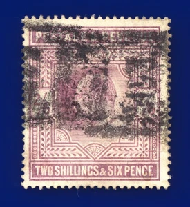 1905 SG262 2s6d púrpura opaco CSP M49 (2) buen usado gato £180 cunp - Imagen 1 de 3