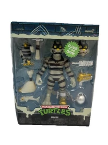 TMNT Teenage Mutant Ninja Turtles Super7 Ultimates Scratch Cat Glow In The Dark - Picture 1 of 10