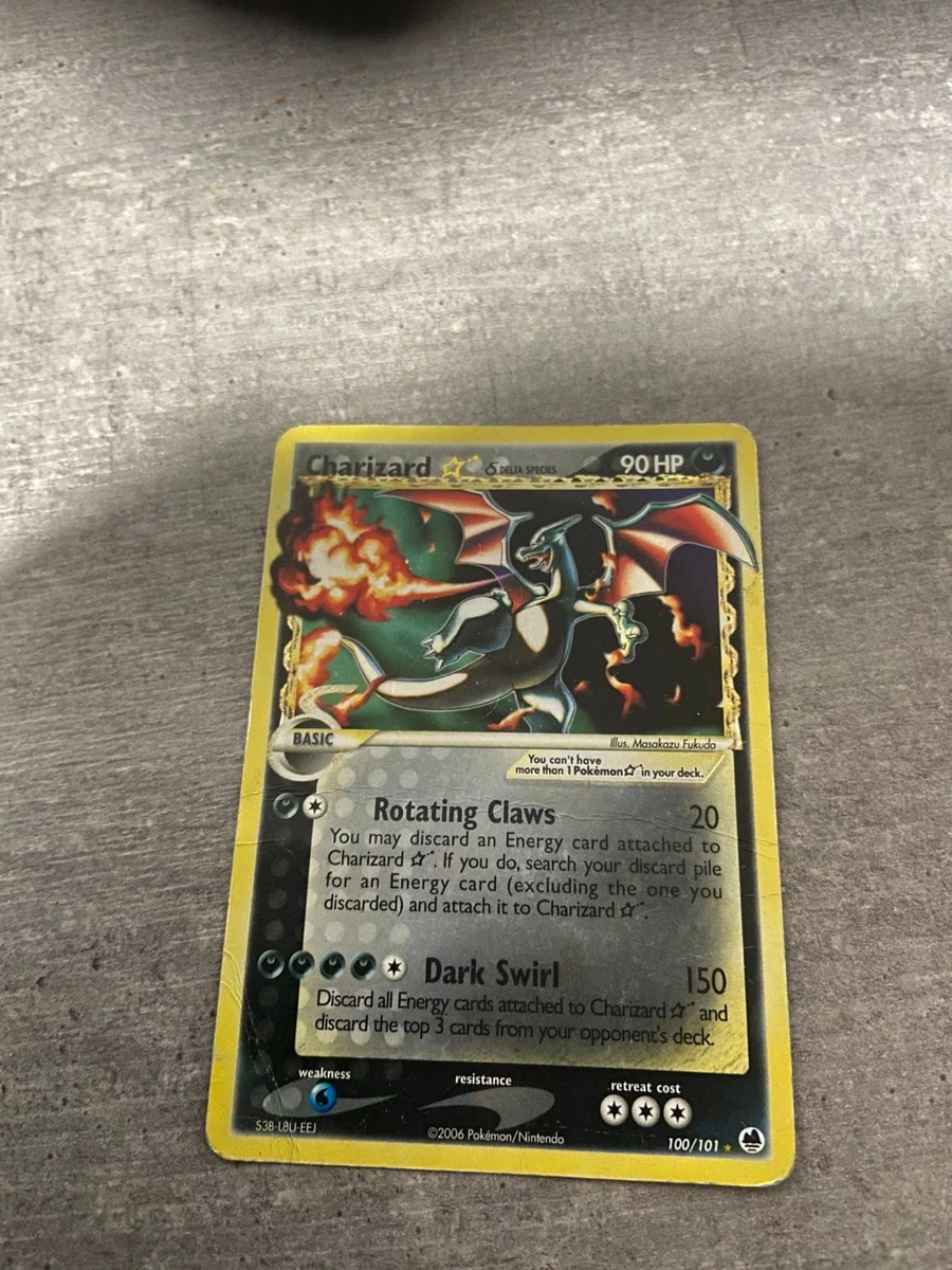 Charizard Pokémon TCG EX Dragon Frontiers Individual Collectible