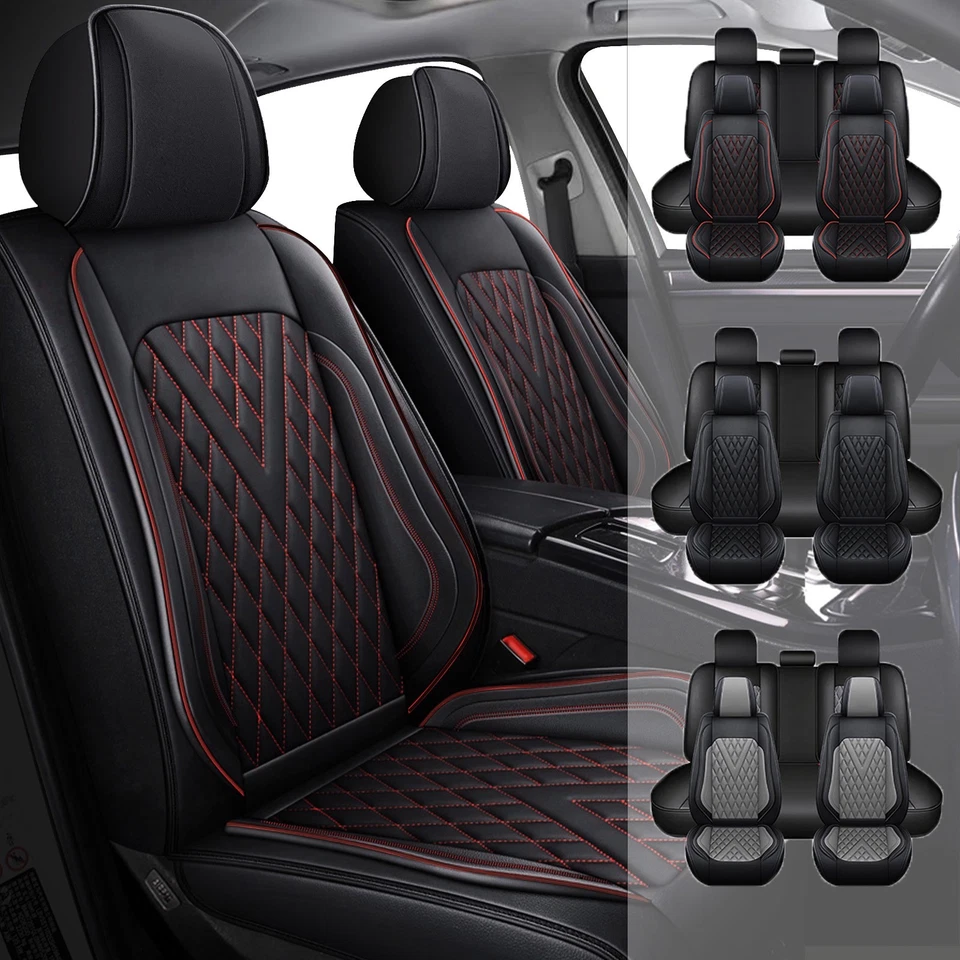 Fundas de asiento para INFINITI Q70 2014-2019, imitación cuero impermeables (2/5 asientos) Foto 1 de 1