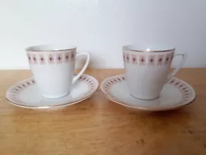 Vintage Demitasse Tasse & Untertasse 2er Set - Bild 1 von 10