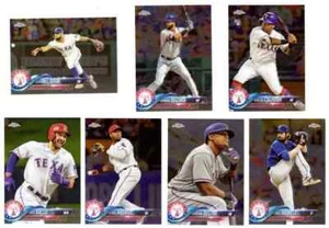 2018 Topps Chrome - TEXAS RANGERS Team set - Picture 1 of 1
