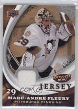 2008-09 Upper Deck Power Play Box Set Jersey Marc-Andre Fleury #PP-MA