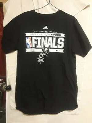 San Antonio Spurs 2014 Finales Camiseta Hombre Grande Adidas Usada  Foto 1 de 3