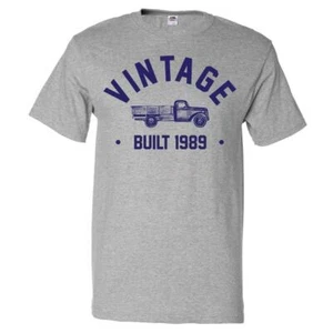 36th Birthday Gift T shirt 36 Years Old Present 1989 Truck Tee - Picture 1 of 1