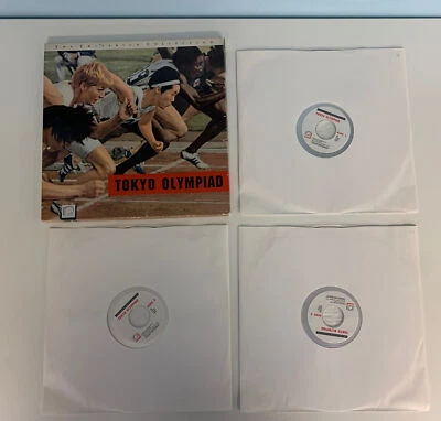 Tokyo Olympiad (1965) / Criterion Collection #117 / 3 Discs Box Set / Laserdisc - Image 1 of 4