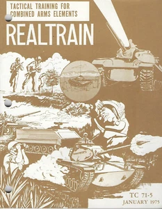 Historical book REALTRAIN, Tactical Training for Combined Arms Elements - Foto 1 di 1