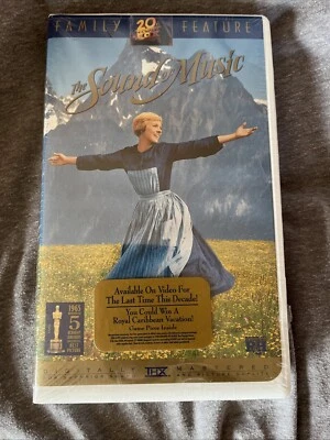The Sound of Music (VHS) Widescreen Brand New Sealed Clamshell Julie Andrews - Image 1 of 2