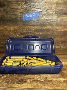 30 crayones crayola amarillo diente de león usados descontinuados - Imagen 1 de 4