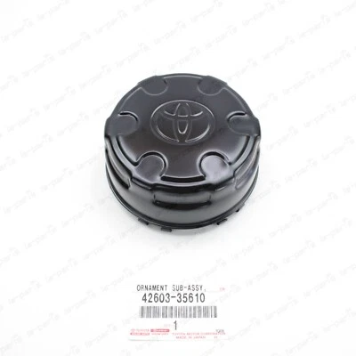 GENUINE TOYOTA FJ CRUISER TACOMA STEEL TYPE WHEEL CENTER HUB CAP 42603-35610 - Image 1 of 4