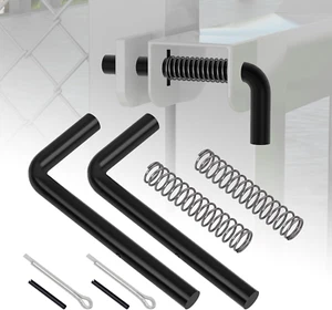 819T Kit fermo molla cancello rimorchio con perni extra confezione da 2 perni cancello rimorchio Heav - Foto 1 di 12
