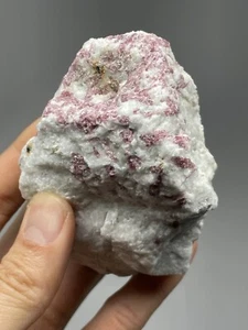 7,6 Unzen natürlicher rosa Turmalin Kristall rau seltene Mineralien Proben Heilung L7 - Bild 1 von 12