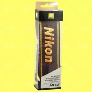Nikon AN-6W Correa de cuello de nylon ancha para cámara réflex digital - Imagen 1 de 3