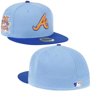 New Era Atlanta Braves 30th Anniversary 59Fifty Fitted Mütze Kappe Herren Größe 7 5/8 - Bild 1 von 7