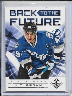 2012-13 Limited J.T.Brown/Martin St.Louis Back To The Future #BTF-BM #d/199 - Image 1 of 2