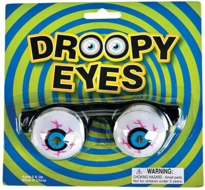 Goofy Droopy Eyes Eye Glasses - Use It For Dress Up - Halloween - Cosplay  - Image 1 of 2