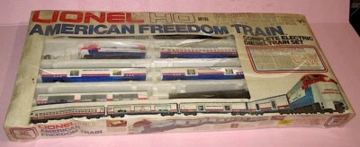Vintage Lionel 2587 HO AMERICAN FREEDOM Diesel Passenger Train Set NEW -UNOPENED - Image 1 of 4