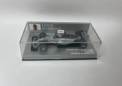 Minichamps Mercedes AMG W06 Petronas F1 Team L.Hamilton Australian GP 2015 1/43 - Immagine 1 di 4