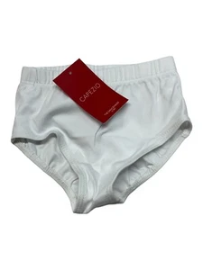 Capezio Little Girls Small Brief White Dance Ballet - Picture 1 of 3