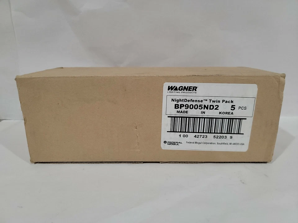Pack de 5 2 Wagner NightDefense BP9005ND2 12 voltios Foto 1 de 4