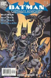 DC Comics BATMAN Gotham Knights #71 (2005) foto quasi nuova file - Foto 1 di 1