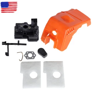 Cubierta de filtro de aire carcasa varilla de estrangulamiento para motosierra Stihl 017 018 MS170 MS180 - Imagen 1 de 9