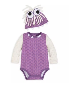 NUEVO CON ETIQUETAS Disney Store Bebé 12-18m Monster’s Inc BOO Body Disfraz Sombrero Defecto - Imagen 1 de 9