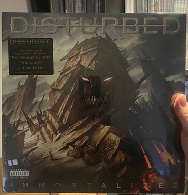 DISTURBED - IMMORTALIZED 2LP 2015 USA 1ST ORIGINAL PRESSING SEALED SHIPS FREE - Image 1 of 4