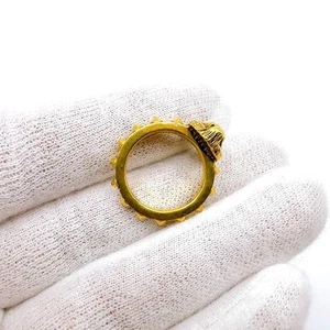 Anillo de oro con cabeza de tigre Gucci marca de joyería US5,25 - Imagen 1 de 9