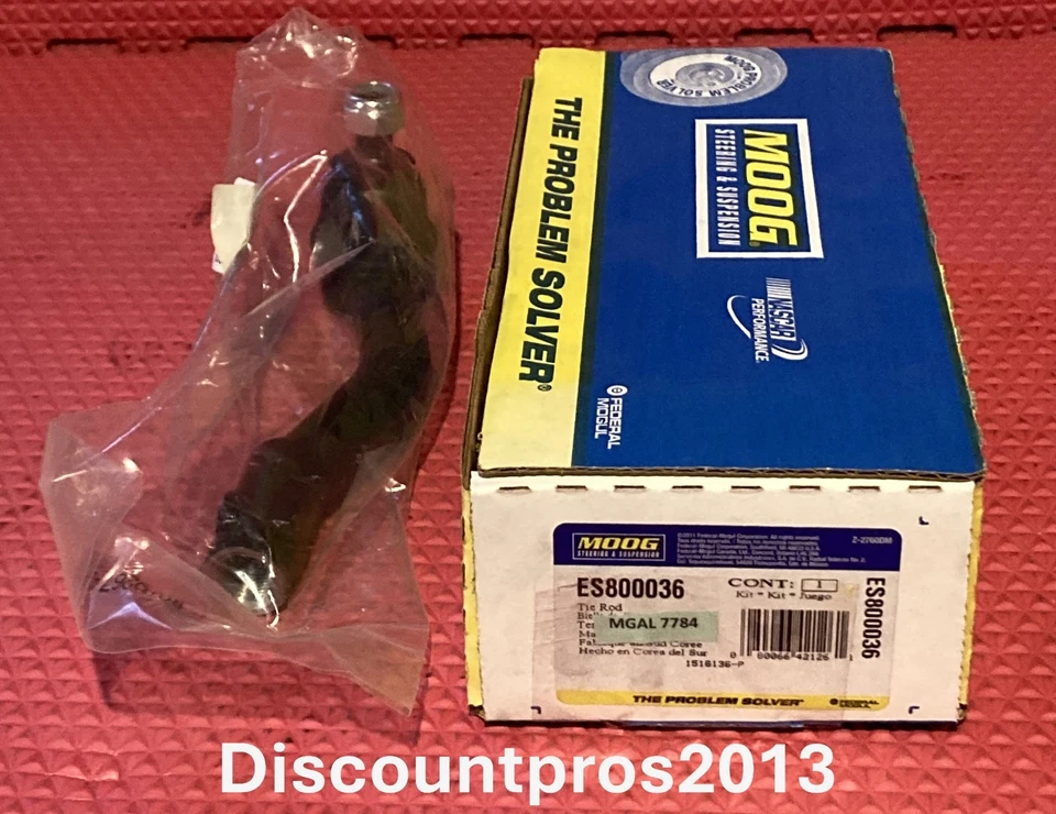 Extremo de barra de amarre delantero derecho MOOG ES800036 Hyundai Tucson Kia Sportage 2005-2010 Foto 1 de 1