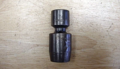 SNAP-ON 1/2" Drive 11/16" Impact Swiivel Flex Universal Joint Shallow Socket SAE - Image 1 of 4