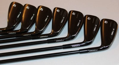 JUEGO HIERRO NEGRO TAYLORMADE P-790 4-PW RH DYNAMIC GOLD 105 S300 RÍGIDO Foto 1 de 4