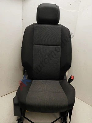 Vauxhall Combo E 2019-2025 Front Seat Right Drivers Black Grey Cloth - Image 1 of 4