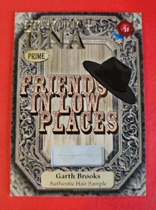 GARTH BROOKS HAIR STRAND RELIC CARD #d22/25 2024 HISTORIC DNA FRIENDS LOW PLACES - Imagen 1 de 2