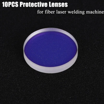 CNCZONE 10pcs Protective Lens 1064nm For Fiber Laser Welding Machine D18 T2 Quartz