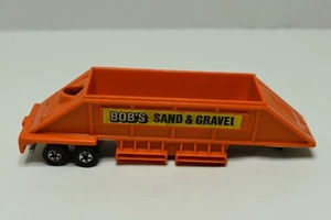 HOT WHEEL 1980 BOBS SAND AND GRAVEL SEMI TRAILER - Picture 1 of 5