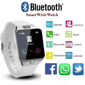 Reloj Intelligente Bluetooth De Mujer Para iPhone Apple y Samsung Android Sim Car - Photo 1 sur 39