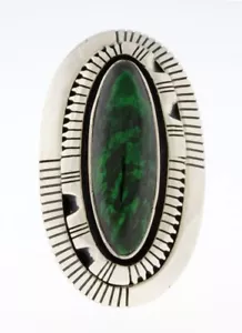 8.75 - Natural Maw Sit Sit Ring By Navajo Artist William Johnson - Picture 1 of 5