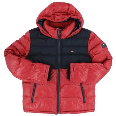 Chaqueta acolchada Tommy Hilfiger para hombre, abrigo aislante resistente a la intemperie, grande Foto 1 de 4