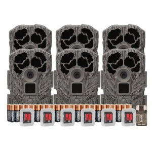 Stealth Cam Browtine 18MP Digital Trail Camera Combo with Card Reader 6 Pack - Picture 1 of 6