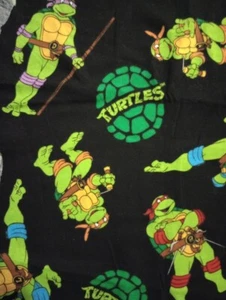 teenage mutant ninja turtles fun fabric knit stretchy piece 18 x 3 inch - Picture 1 of 2
