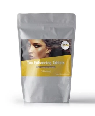 90 x Tanning Tablets, Safe Melanin Tan Accelerator Pills, Healthy Natural Tan - Image 1 of 4