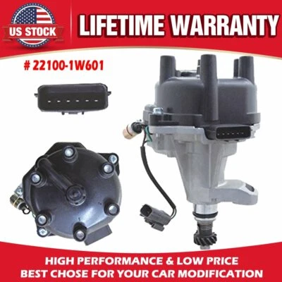 Ignition Distributor Motor Cap Assembly for Nissan Frontier 3.3L V6 1996-2004 US - Image 1 of 4