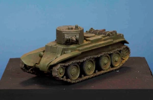 Pro Built BT-7 Fast Russian Tank 1/72 (Pegasus Hobbies Museum Quality) - Picture 1 of 5