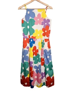 STELLA McCARTNEY KIDS Dress Girls 14+ Colorful Flowers Sleeveless Midi Length - Picture 1 of 10