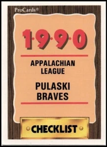 B3141- 1990 ProCards Minor League BB Cards Group8 -You Pick- 15+ FREE US SHIP - Picture 1 of 51